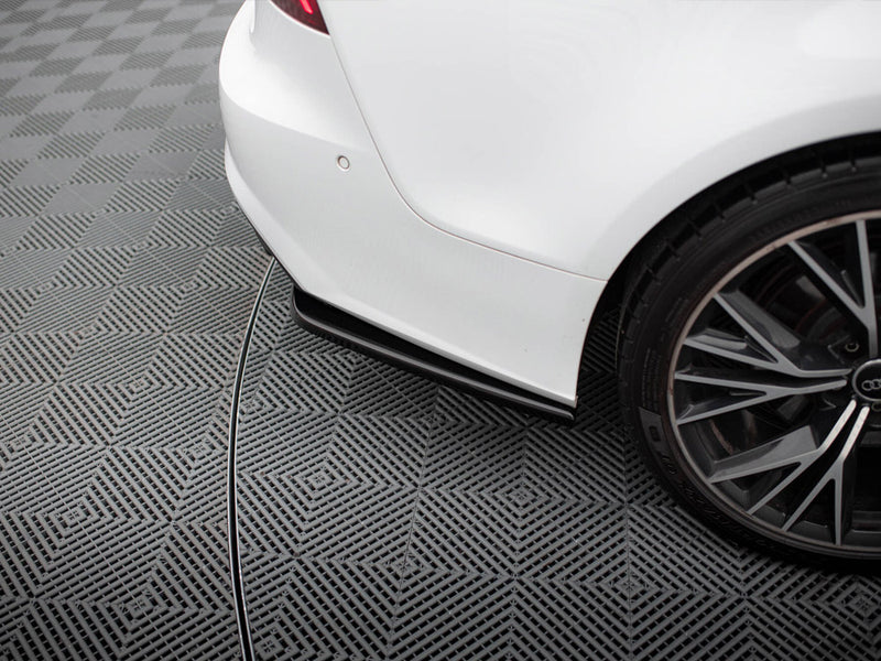 Maxton Design Rear Side Splitters Audi A7 S-Line C7 FL