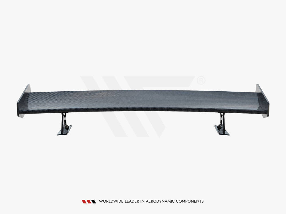 Maxton Design Carbon Spoiler With External Brackets Uprights + LED BMW 3 / M3 Coupe E92