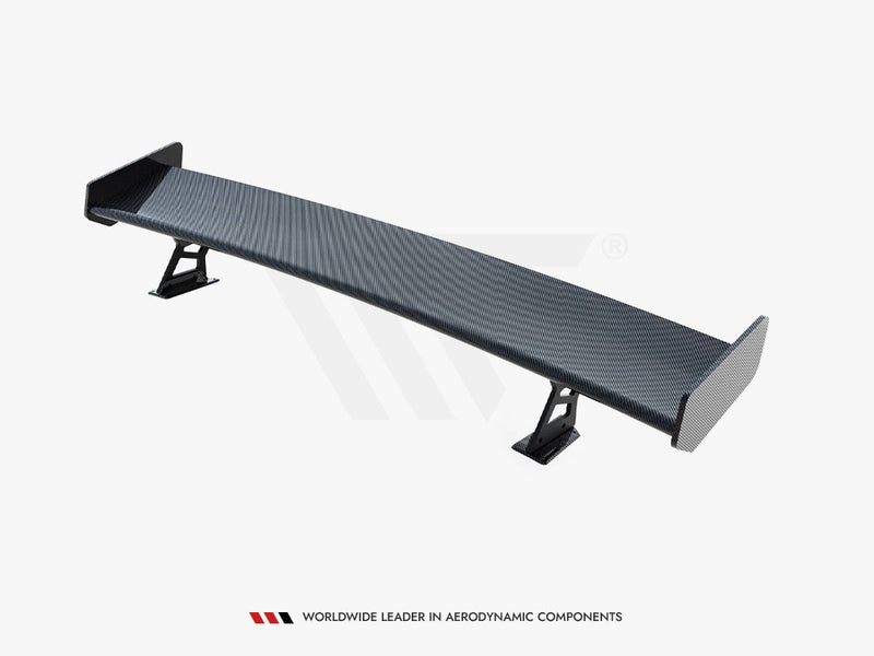 Maxton Design Carbon Spoiler With External Brackets Uprights + LED BMW 3 / M3 Coupe E92