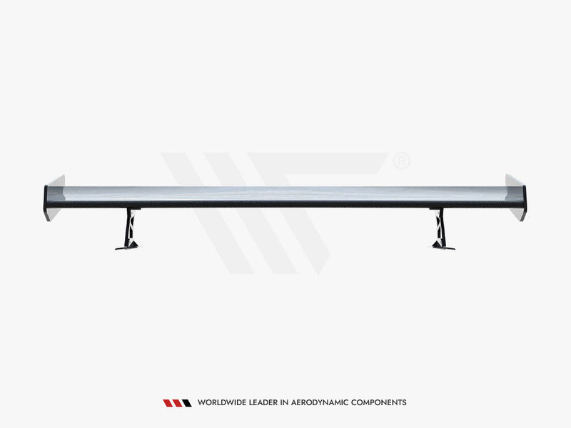 Maxton Design Carbon Spoiler With External Brackets Uprights + LED BMW 3 / M3 Coupe E92