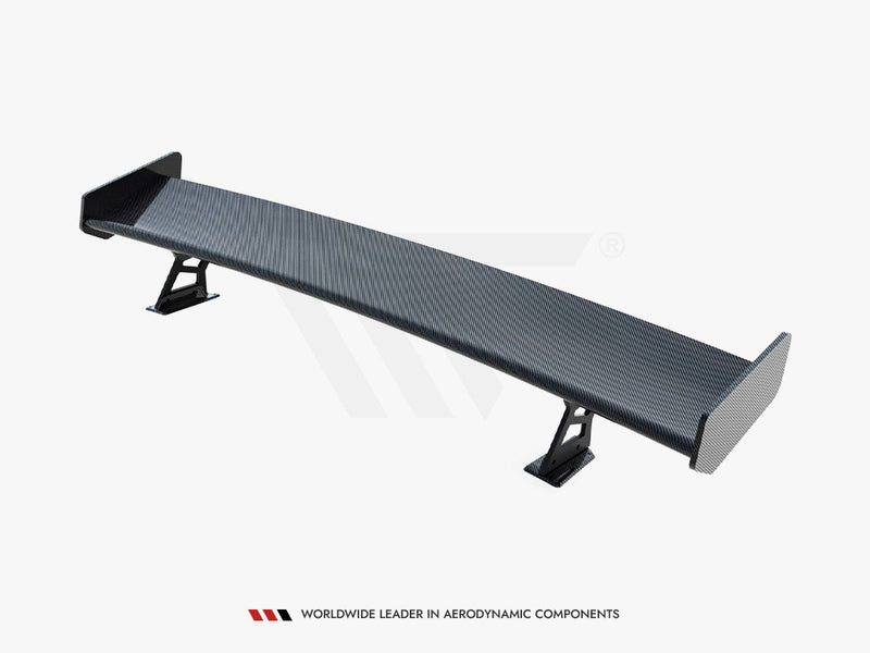 Maxton Design Carbon Spoiler With External Brackets Uprights + LED BMW 3 / M3 Coupe E92