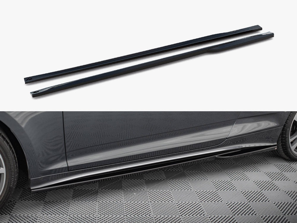 Maxton Design Side Skirts Diffusers Audi S5 Coupe / A5 S-Line Coupe F5 Facelift