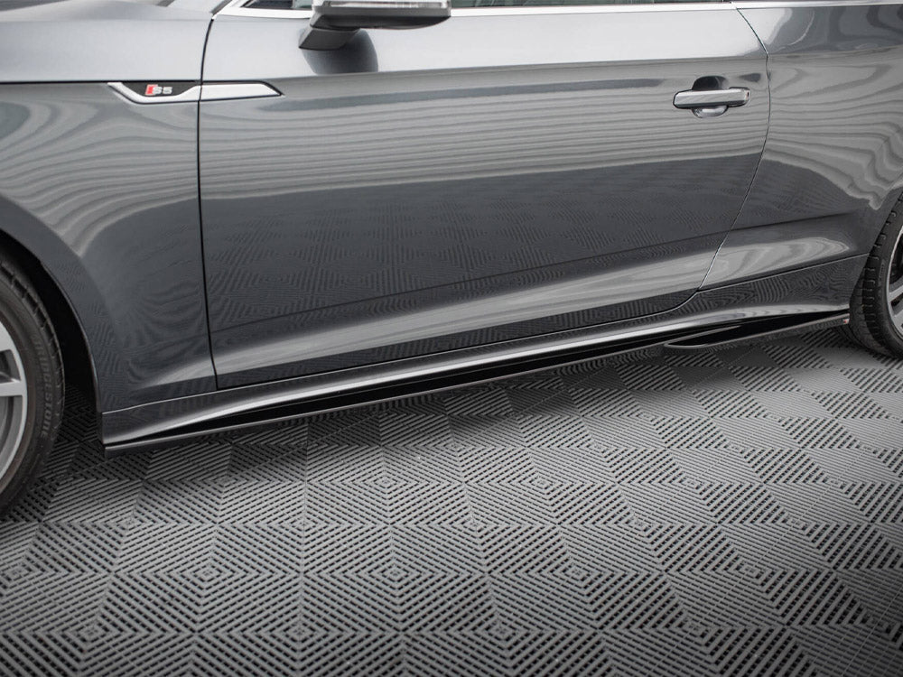 Maxton Design Side Skirts Diffusers Audi S5 Coupe / A5 S-Line Coupe F5 Facelift