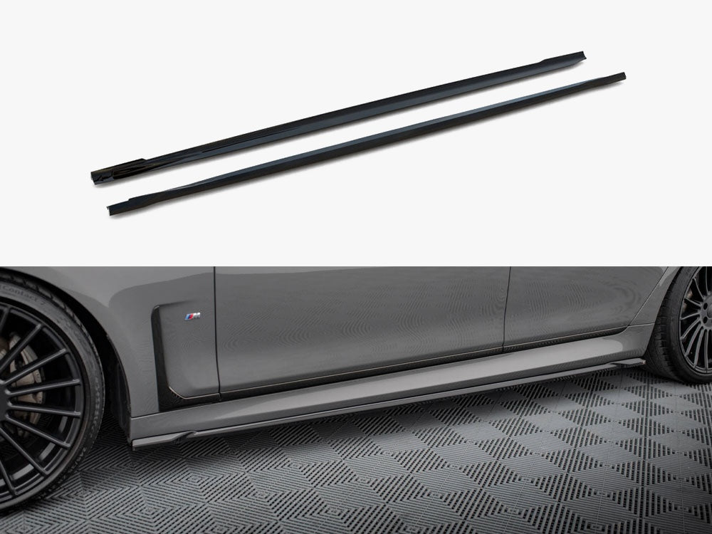 Maxton Design Side Skirts Diffusers V.2 BMW 7 M-Pack G11