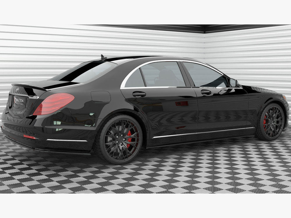 Maxton Design Side Skirts Diffusers Mercedes-Benz S Long W222