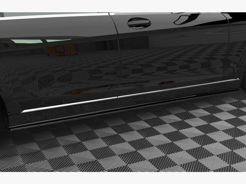 Maxton Design Side Skirts Diffusers Mercedes-Benz S Long W222