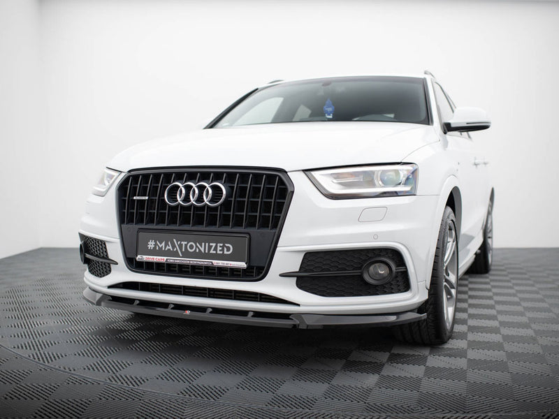 Maxton Design Front Splitter V.1 Audi Q3 S-Line 8U