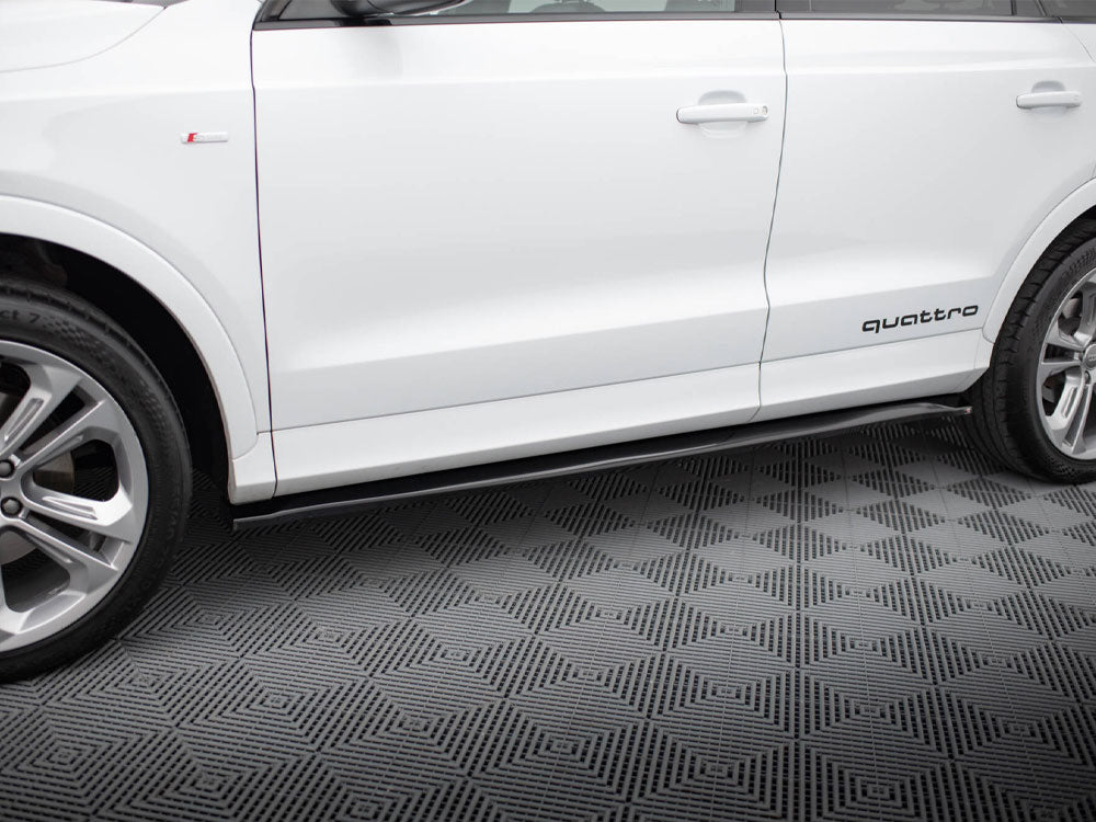 Maxton Design Side Skirts Diffusers Audi Q3 S-Line 8U