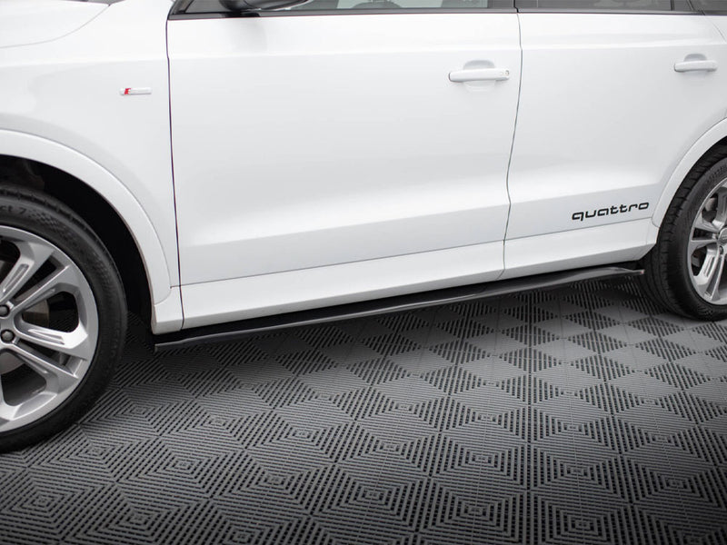 Maxton Design Side Skirts Diffusers Audi Q3 S-Line 8U