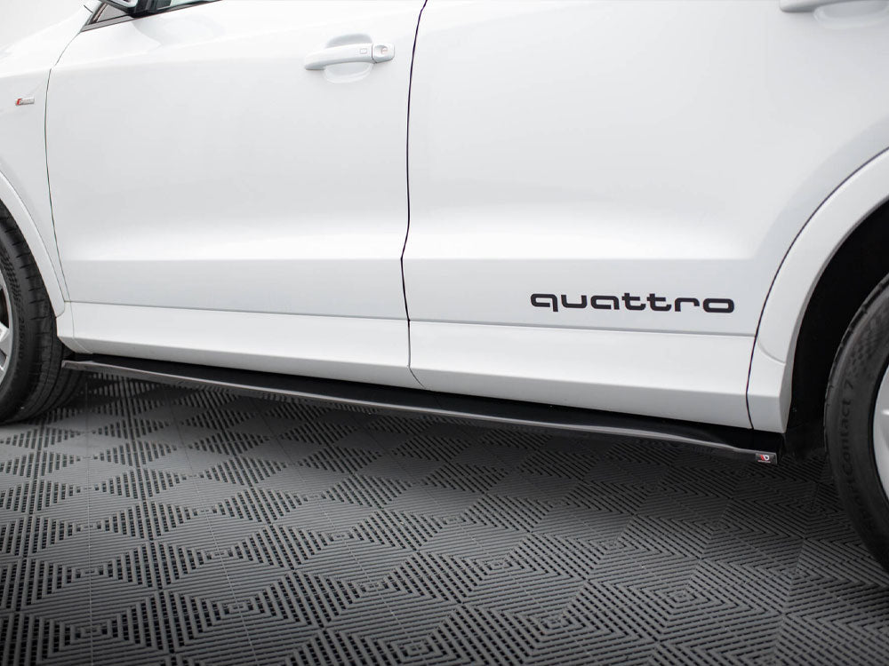 Maxton Design Side Skirts Diffusers Audi Q3 S-Line 8U