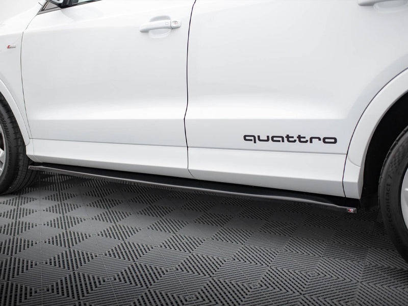 Maxton Design Side Skirts Diffusers Audi Q3 S-Line 8U