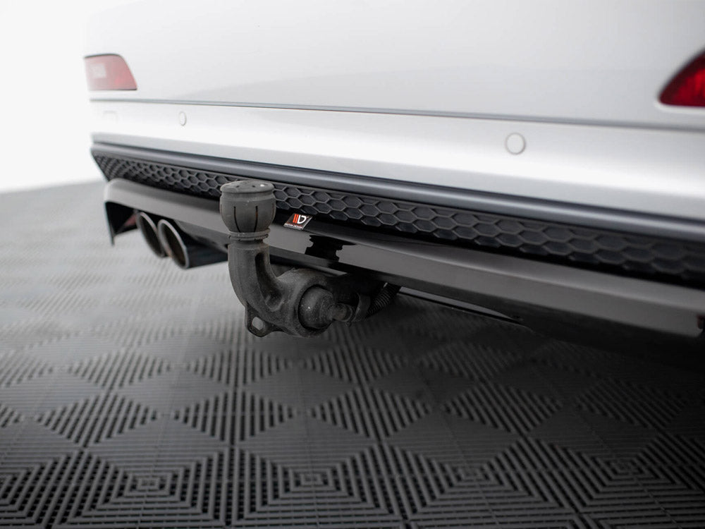 Maxton Design Rear Splitter (Vertical Bars) Audi Q3 S-Line 8U