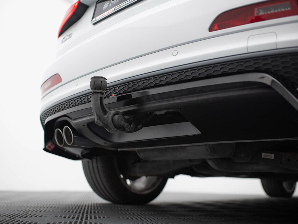 Maxton Design Rear Splitter (Vertical Bars) Audi Q3 S-Line 8U