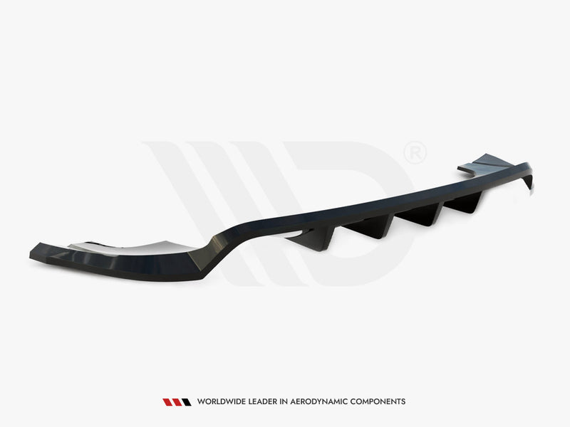 Maxton Design Rear Splitter (Vertical Bars) Audi Q3 S-Line 8U