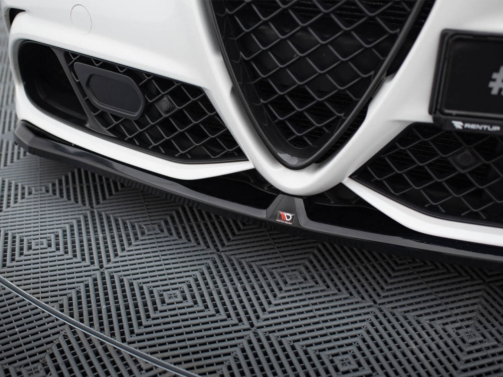 Maxton Design Front Splitter Alfa Romeo Giulia Quadrifoglio