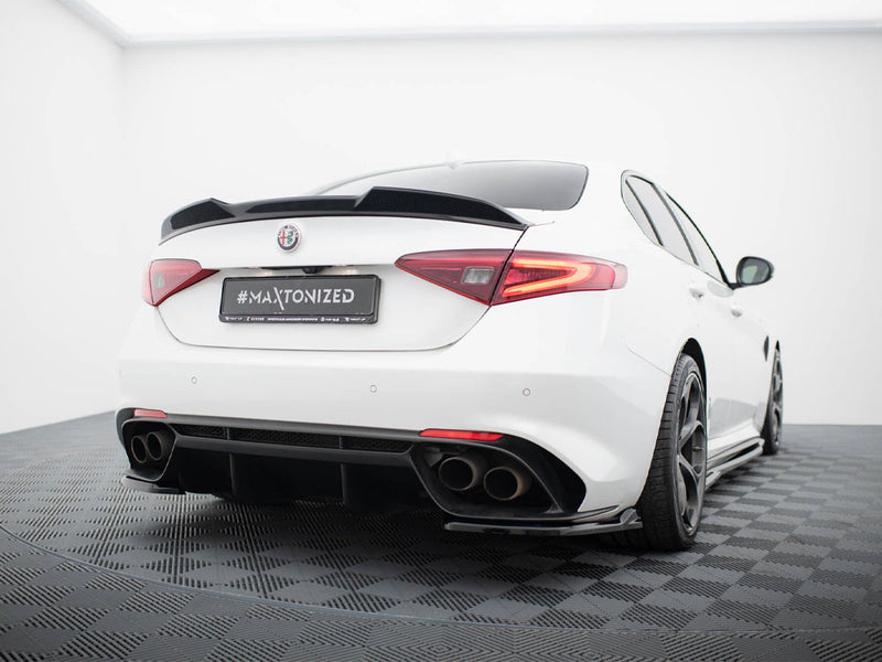 Maxton Design Rear Side Splitters Alfa Romeo Giulia Quadrifoglio