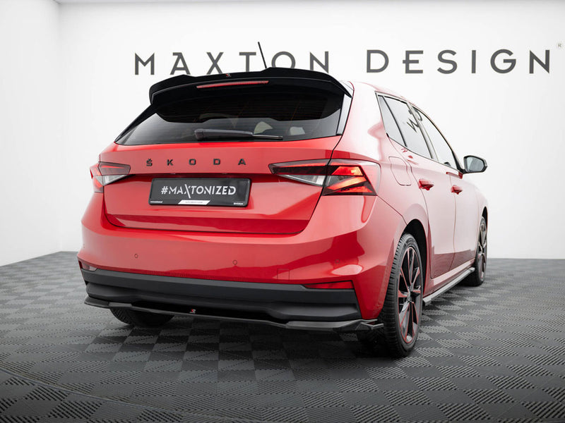 Maxton Design Spoiler CAP Skoda Fabia Mk4