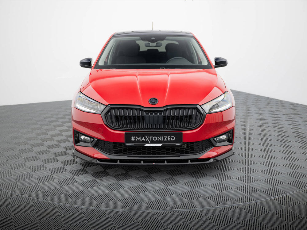 Maxton Design Front Splitter Skoda Fabia Mk4