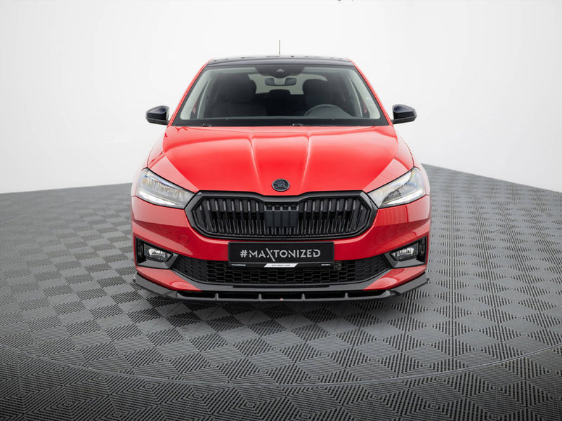 Maxton Design Front Splitter Skoda Fabia Mk4