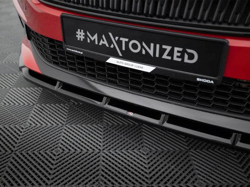 Maxton Design Front Splitter Skoda Fabia Mk4