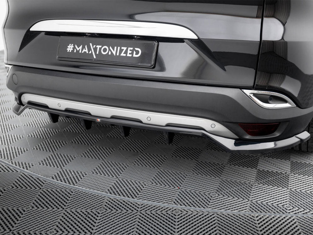 Maxton Design Rear Splitter (Vertical Bars) Renault Espace Mk5 Facelift