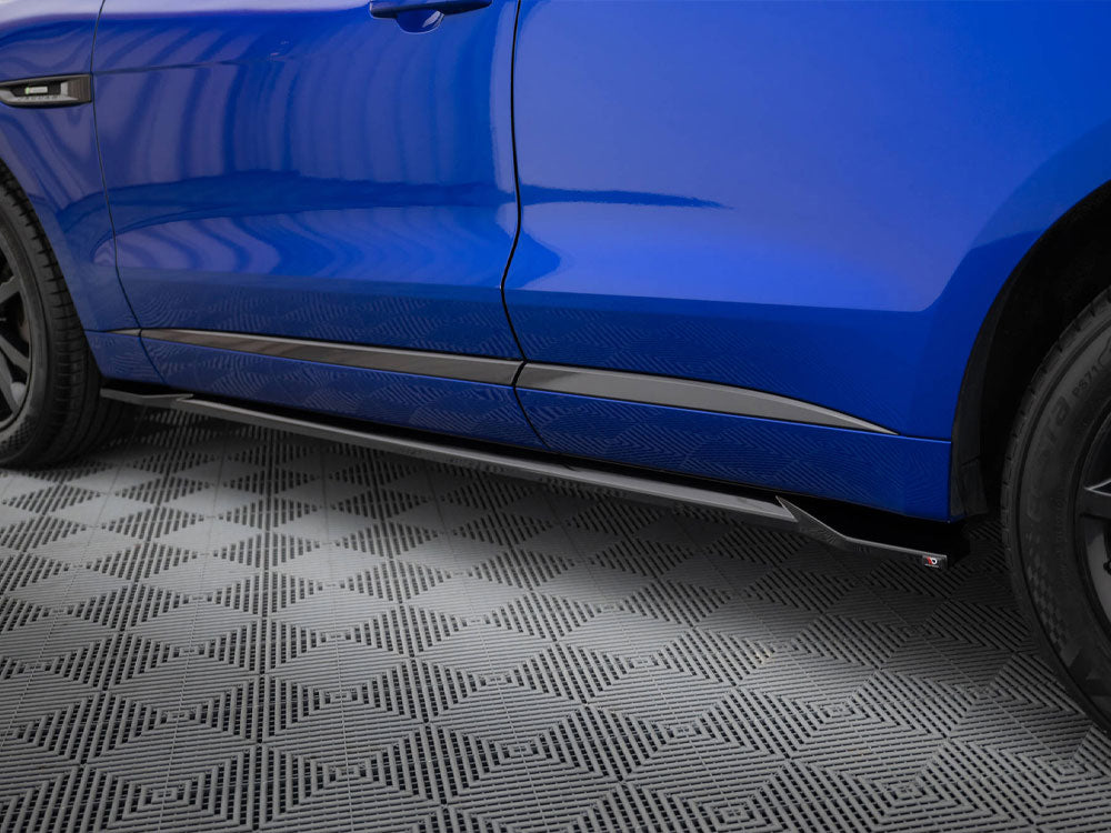 Maxton Design Side Skirts Diffusers Jaguar F-Pace R-Sport Mk1