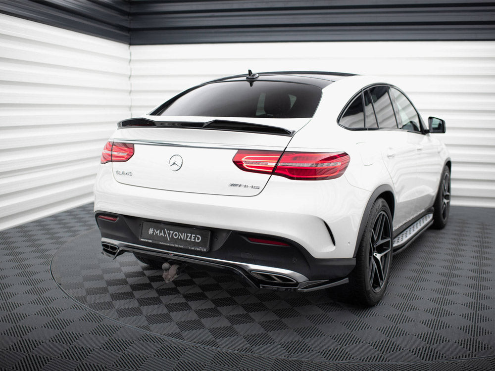 Maxton Design Rear Splitter (Vertical Bars) Mercedes-AMG GLE 43 Coupe C292