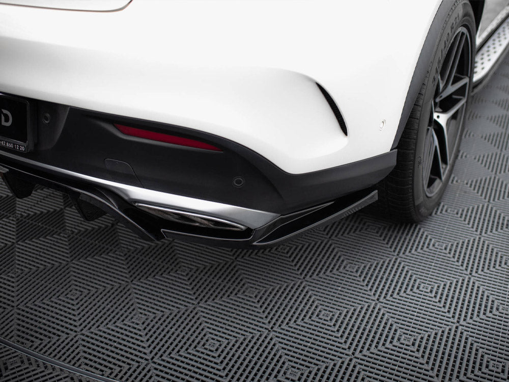 Maxton Design Rear Splitter (Vertical Bars) Mercedes-AMG GLE 43 Coupe C292