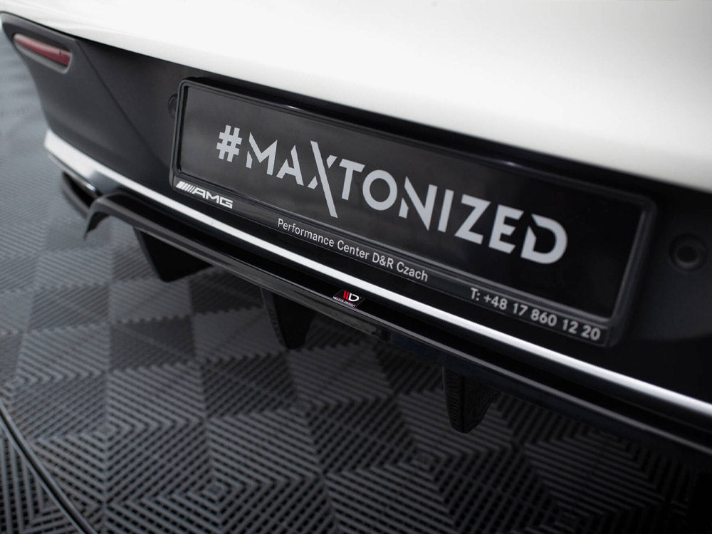 Maxton Design Rear Splitter (Vertical Bars) Mercedes-AMG GLE 43 Coupe C292