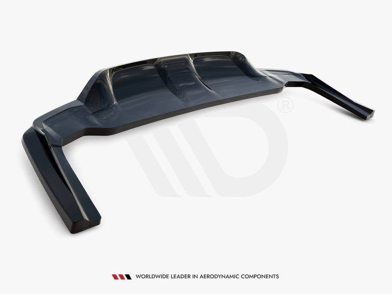 Maxton Design Rear Splitter (Vertical Bars) Mercedes-AMG GLE 43 Coupe C292