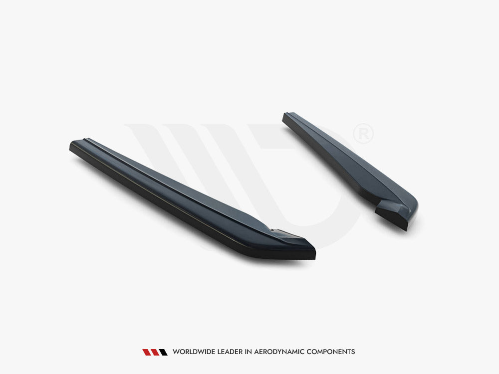 Maxton Design Rear Side Splitters Audi A6 / A6 C7 S-Line / S6 C7 Facelift