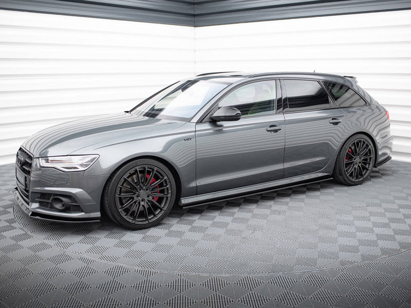 Maxton Design Side Skirts Diffusers Audi A6 / A6 C7 S-Line / S6 C7 Facelift