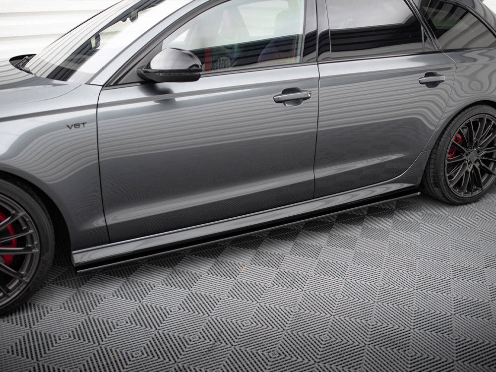 Maxton Design Side Skirts Diffusers Audi A6 / A6 C7 S-Line / S6 C7 Facelift