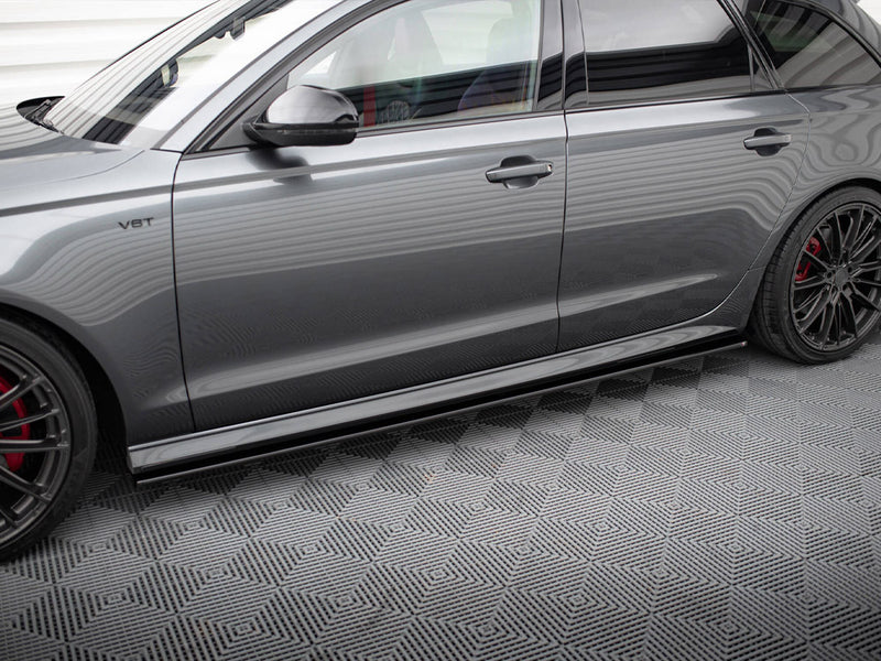 Maxton Design Side Skirts Diffusers Audi A6 / A6 C7 S-Line / S6 C7 Facelift
