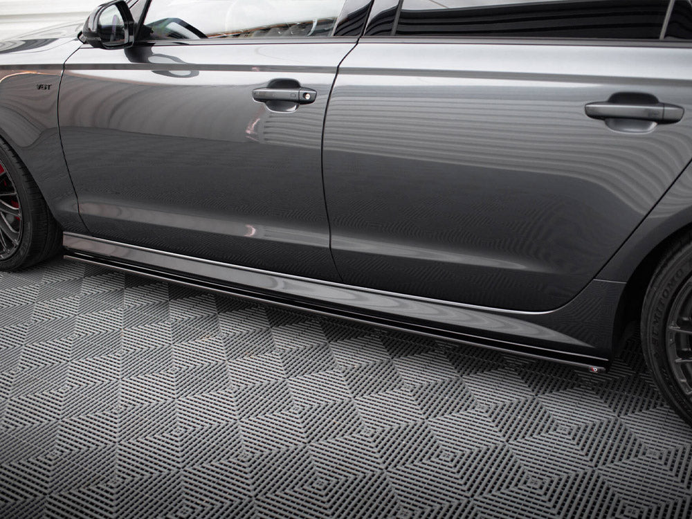 Maxton Design Side Skirts Diffusers Audi A6 / A6 C7 S-Line / S6 C7 Facelift