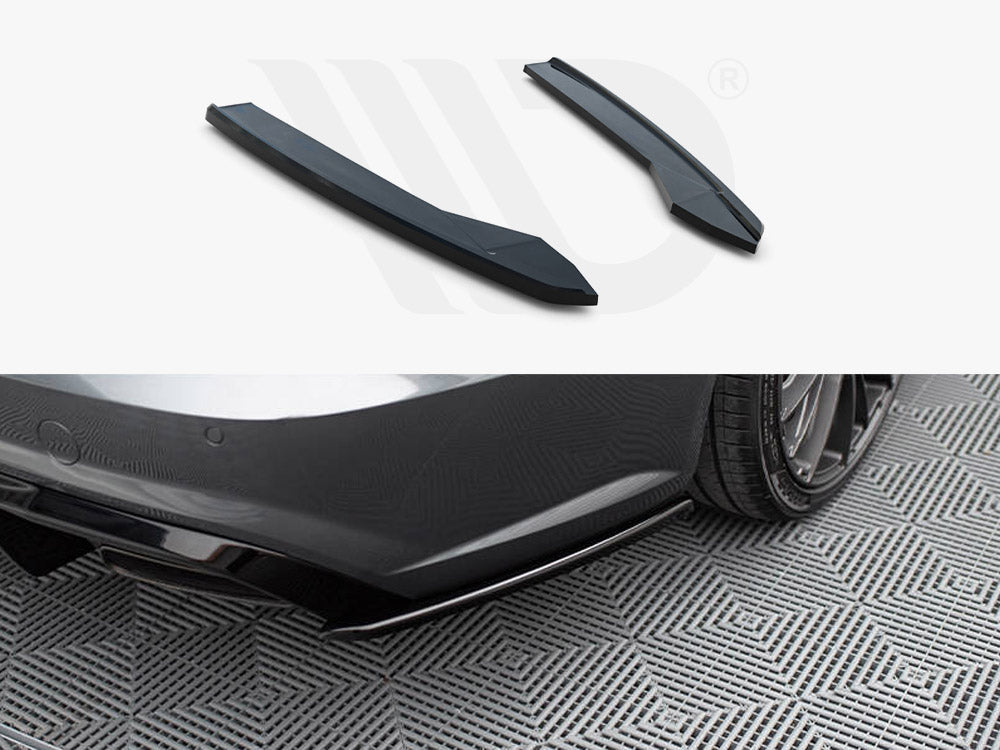 Rear Side Splitters Audi S6 / A6 S-Line / A6 C7 FL