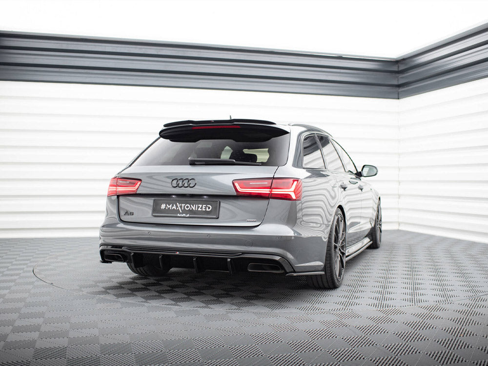 Maxton Design Rear Side Splitters Audi S6 / A6 S-Line / A6 C7 FL