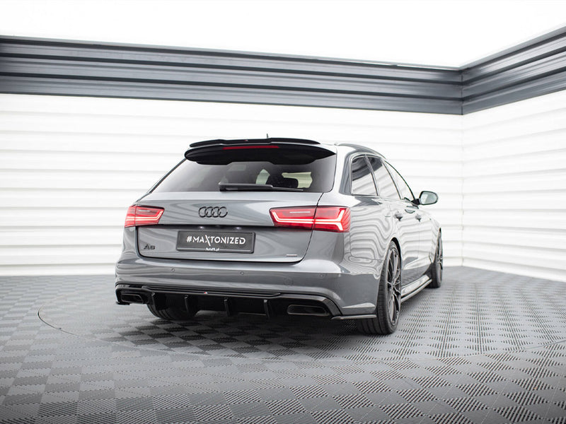 Maxton Design Rear Side Splitters Audi S6 / A6 S-Line / A6 C7 FL