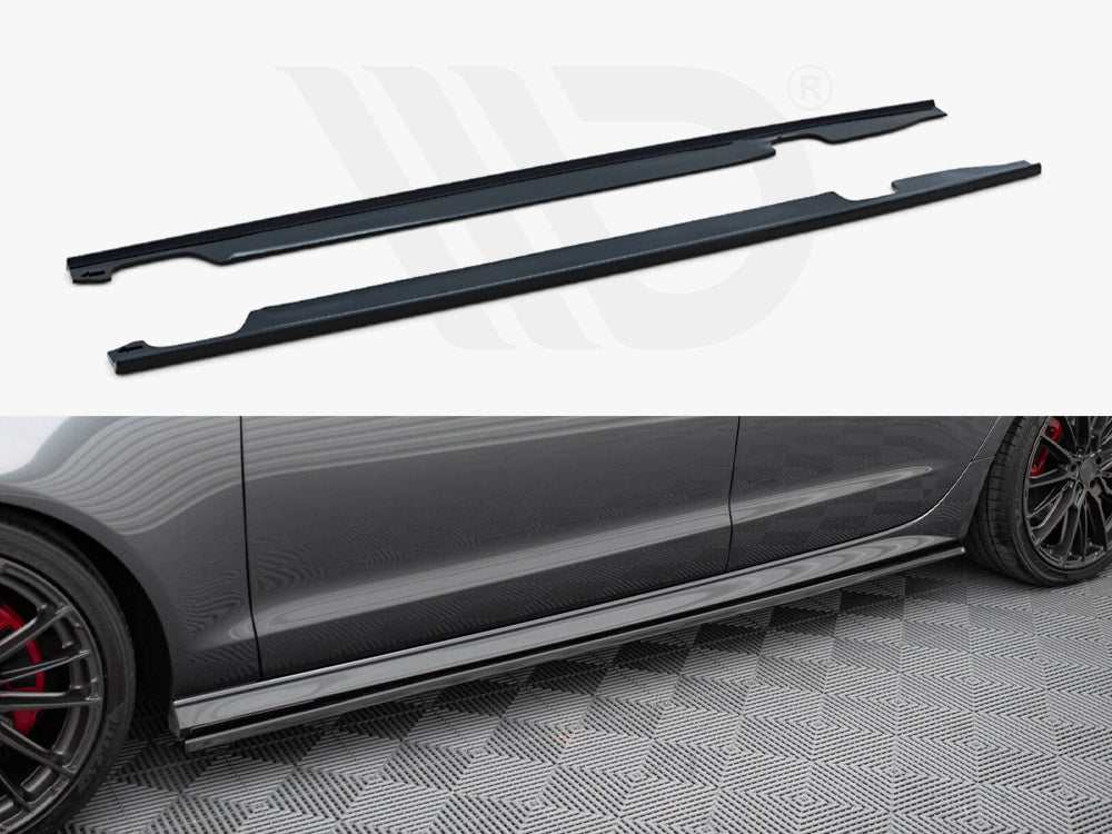 Side Skirts Diffusers Audi S6 / A6 S-Line / A6 C7 FL