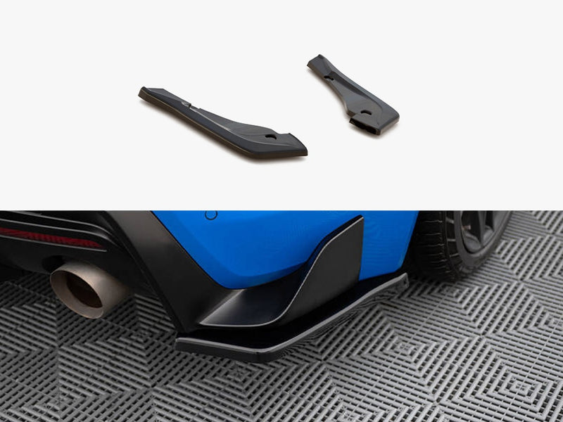 Maxton Design Rear Side Splitters V.1 Toyota Supra Mk5 - Carbon Look