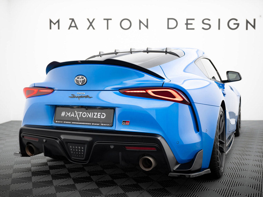 Maxton Design Rear Side Splitters V.1 Toyota Supra Mk5 - Carbon Look