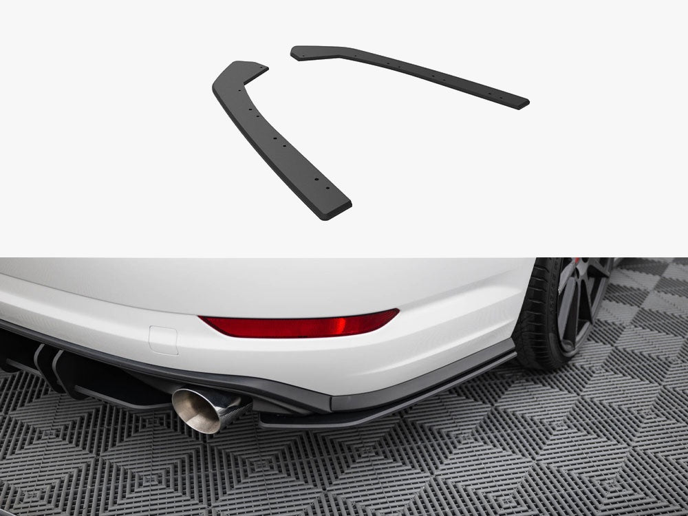 Maxton Design Street Pro Rear Side Splitters Volkswagen Jetta GLI Mk7