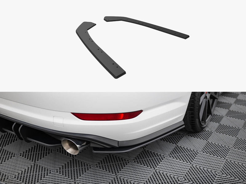 Maxton Design Street Pro Rear Side Splitters Volkswagen Jetta GLI Mk7