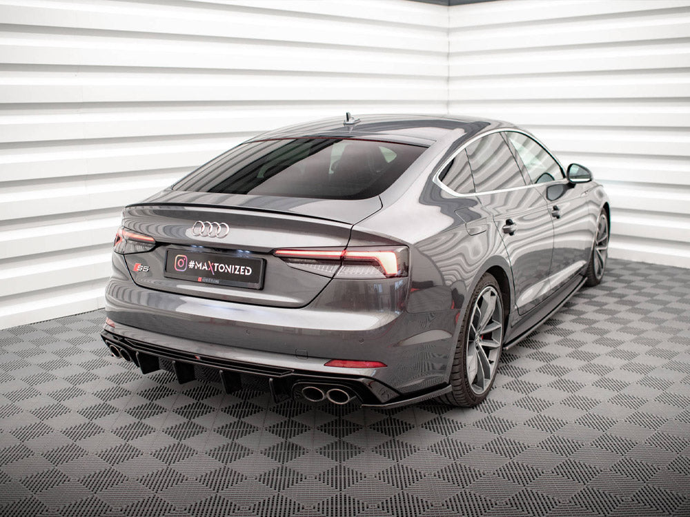 Maxton Design Rear Side Splitters Audi S5 Coupe / Sportback F5
