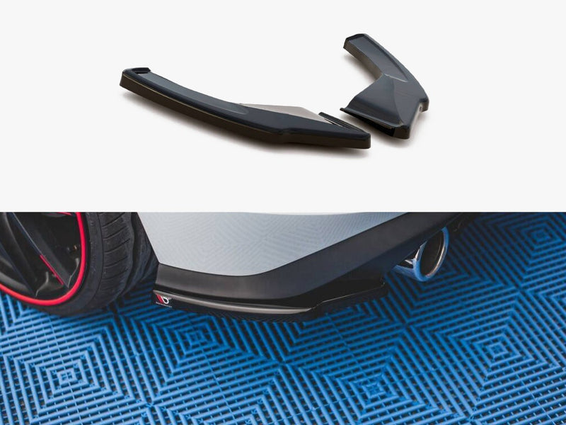 Maxton Design Rear Side Splitters V.1 Volkswagen Golf GTI / GTE / GTD Mk8