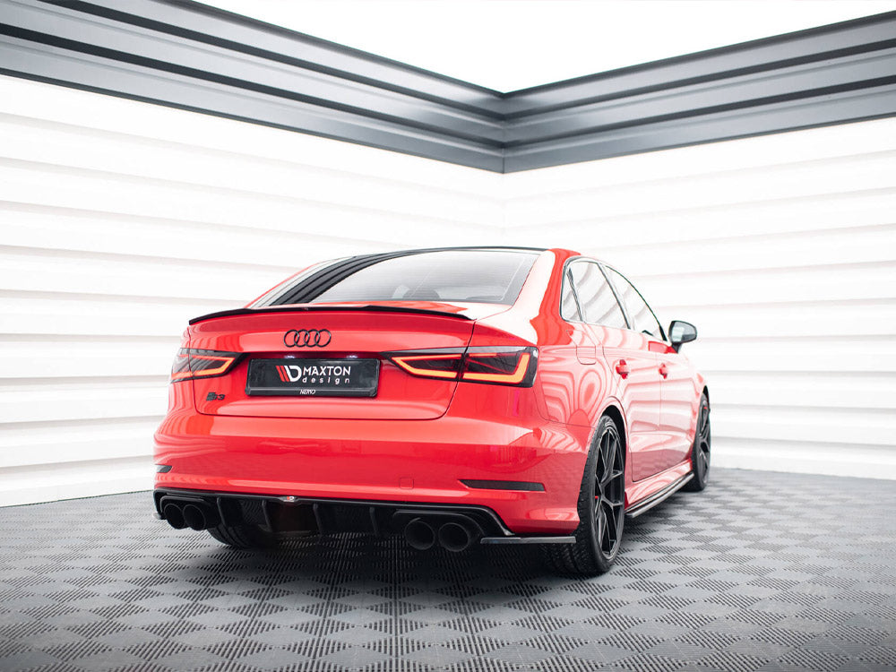 Maxton Design Rear Side Splitters Audi S3 Sedan 8V (2013-2016)