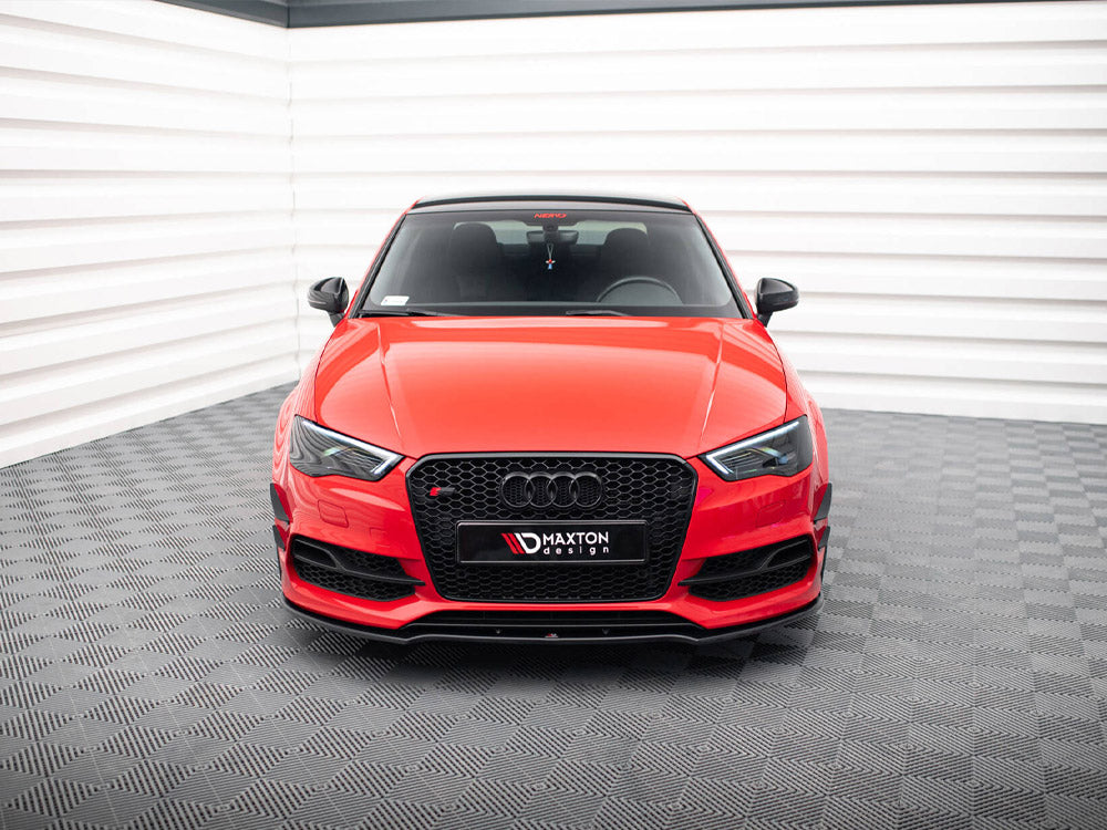 Maxton Design Front Bumper Wings (Canards) Audi S3 / A3 S-Line 8V Sedan / Cabrio