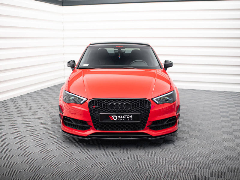 Maxton Design Front Bumper Wings (Canards) Audi S3 / A3 S-Line 8V Sedan / Cabrio