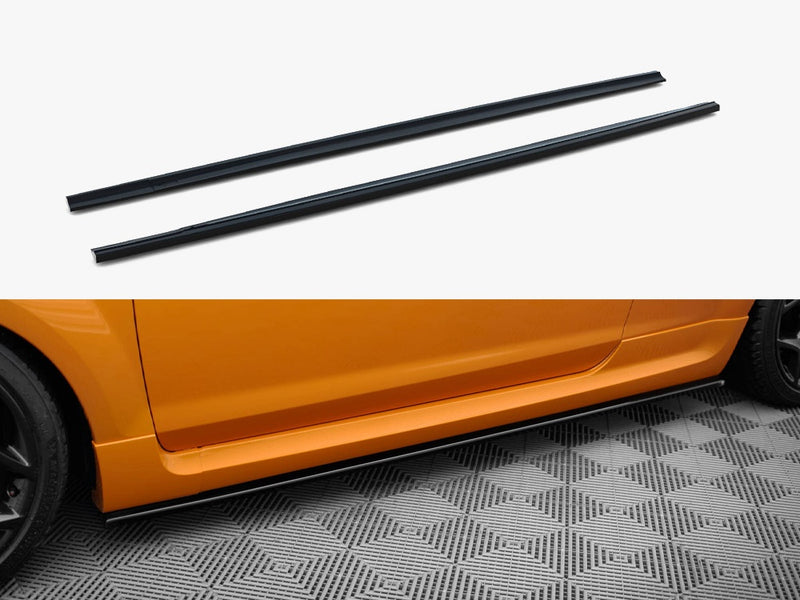 Maxton Design Side Skirts Diffusers Ford Focus II ST Facelift