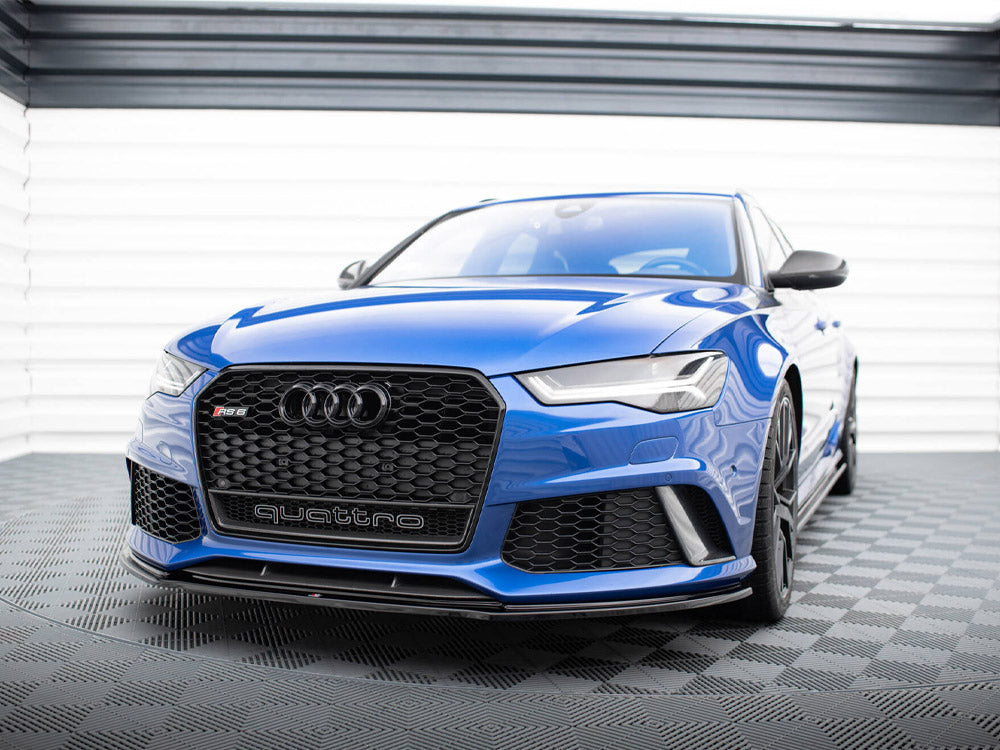 Maxton Design Front Splitter V.1 Audi RS6 C7